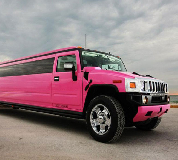 Pink Limos in South Wales and North Wales
